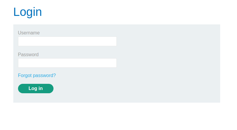Login